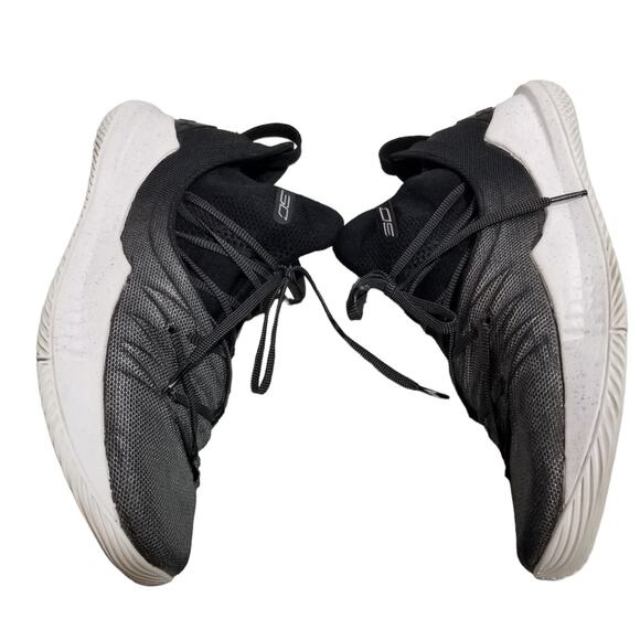 Under Armour Shoes 11 Curry 5 Black Silver Athletic Sneaker 3020657-101 main image 6